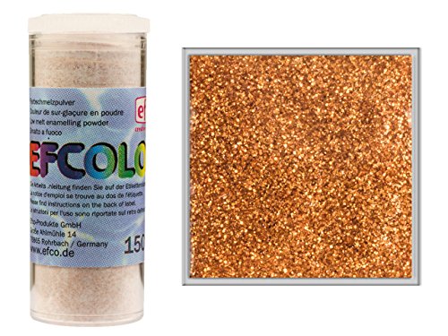 Efcolor 10 ml, Glitter kupfer von Efcolor