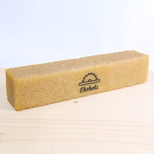 EHRHOLZ® Schleifband Reinigungsblock 200x40x40 mm | Großer Schleifbandreiniger | Schleifpapier-Reinigungsblock | Reinigungsstick für gleichbleibende Schleifergebnisse von Ehrholz