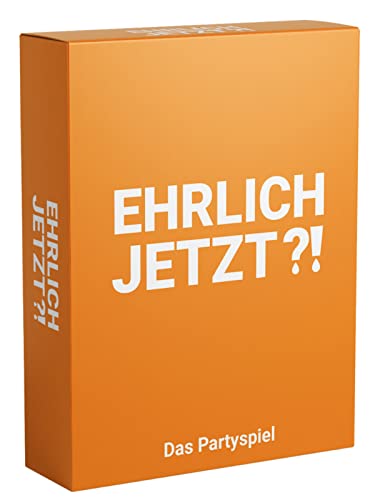 Ehrlich Jetzt?!® - Das versaute Partyspiel für Erwachsene und Jugendliche - Partyspiel - Wahrheit oder Pflicht - Kartenspiel - Ich Habe noch nie - Wer würde eher - Scherzartikel - lustiges Geschenk von Ehrlich Jetzt?! Das Partyspiel