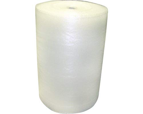 Eigenmarke 1 Rolle Luftpolsterfolie 100cm x 100m + 1 Rolle Stretchfolie transparent 1,5Kg 50cm Wickelfolie KnallfolieBlasenfolie Verpackungsfolie von Eigenmarke