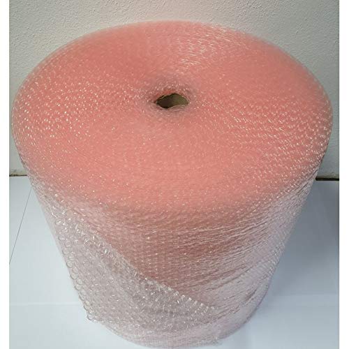 Eigenmarke Luftpolsterfolie Antistatisch 50cm x 60m - 1 Rolle Noppenfolie Stärke 80my - Verpackungsfolie Luftpolster Blisterfolie Polsterfolie Knallfolie Blasenfolie von Eigenmarke