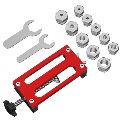 Eighosee Universelle Bohrlehre für Aluminiumprofile mit Bohrhülse, Bohrer, Stanzvorrichtung, Hilfswerkzeug, Profile, Schraubstanzer von Eighosee