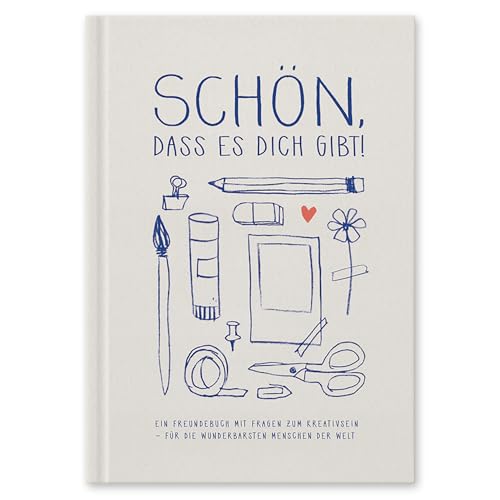 Eine der Guten Witziges Gästebuch mit Fragen zum Ausfüllen, Freundebuch für Erwachsene zum Schreiben & Malen, FSC Papier, klimaneutral, Creme, Hardcover, robuste Bindung, 17x24 cm Eine der Guten Witziges Gästebuch mit Fragen zum Ausfüllen, Freundebuch für Erwachsene zum Schreiben & Malen, FSC Papier, klimaneutral, Creme, Hardcover, robuste Bindung, 17x24 cm von Eine der Guten