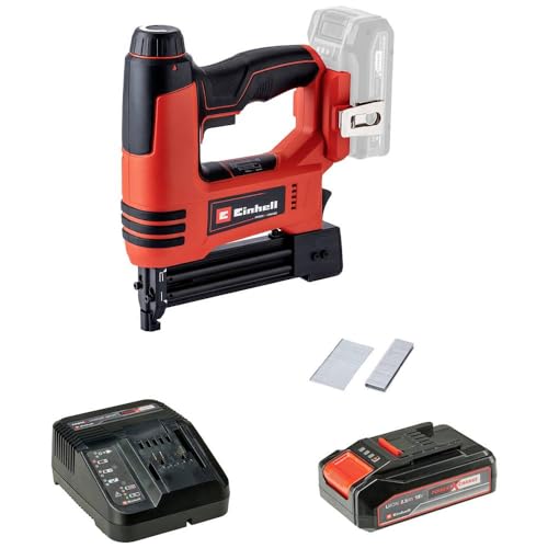 Einhell TE-CN 18 Li Power X-Change + 2,5 Ah-Kit 4257791 Akku-Nagler Klammernlänge 10-22mm inkl. A von Einhell