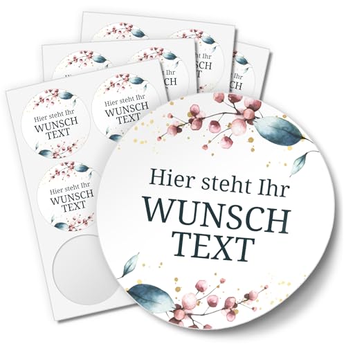 24 PERSONALISIERTE Aufkleber Wunschtext individualisiert Gastgeschenk Namen Datum Etiketten rund 4cm Motiv 3 24 PERSONALISIERTE Aufkleber Wunschtext individualisiert Gastgeschenk Namen Datum Etiketten rund 4cm Motiv 3 von Einladungskarten Manufaktur Hamburg
