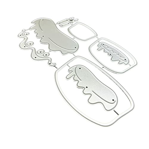 Eiudxue 1 Set Metall Stanzformen DIY Stempel Handwerk Vorlage Form Schablonen für Prägung Scrapbooking Dekoration Liefert von Eiudxue