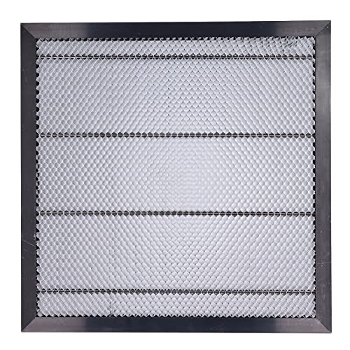 Honeycomb Arbeitstisch Panel Board Plattform für Lasergravierer Graviermaschine, Desktopschutz Kompatibel mit Verschiedenen Ausgereiften Graviermaschinen (400x400x22mm) von Ejoyous