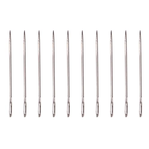 10Pcs Perlen Threading Werkzeuge Perlen Nadel Big Eye Perlen Nadel Perlen Stickerei Nadel Pin Für Schmuck Machen von Eladcncmc