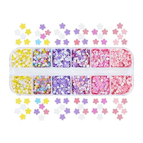 Bunte Blumen Glitzerflocken Für Harz Shaker Formfüller Epoxidharz Form Glitzerfüllung Blumen Nagelkunst Pailletten von Eladcncmc