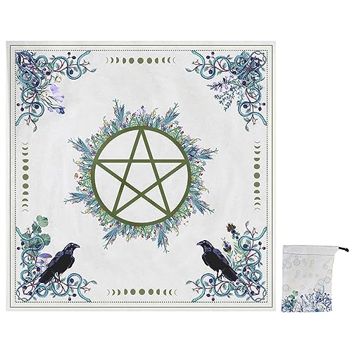 Eladcncmc Mystische Tarot Karten Tischdecke Für Spirituelle Sucher von Eladcncmc