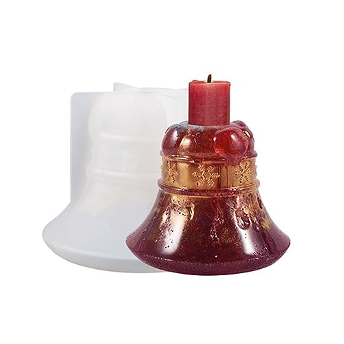 Weihnachten Elch Gips Blumentopf Silikonform Epoxidharz Gussform Sukkulente Vase Zementform Kerzenhalter Form von Eladcncmc