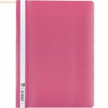 10 x Oxford Sichthefter A4 PP pink von Oxford