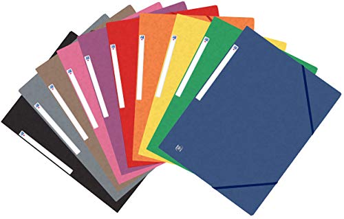 Oxford Eckspannermappe Top File, DIN A4, sortiert Style von Oxford