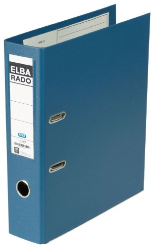 Elba Ordner rado-Plast/10494BL für DIN A4 blau PVC von Elba