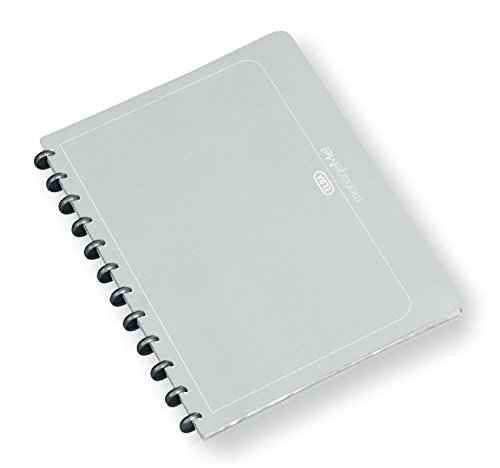 Elba Ringbinder A4 Silber 210x297mm 2 Löcher farblos von Elba