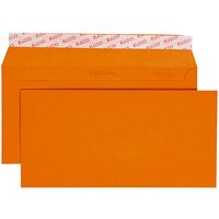 ELCO Briefumschläge Color DIN lang ohne Fenster orange haftklebend 25 St. von Elco