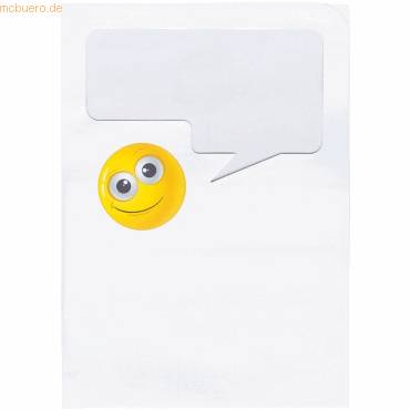 Elco Organisationsmappe Ordo school Smiley Papier A4 220x310 mm weiß V von Elco