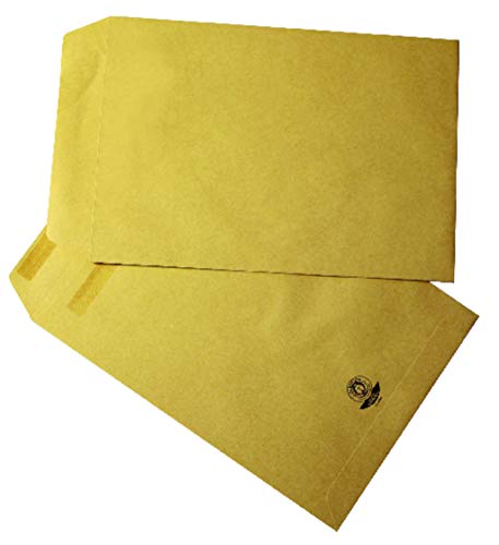 Papyrus 23624 Versandtasche aus Natronkraftpapier, C5, 90 g, selbstklebend, ohne Fenster, 500 Stück, braun von Elepa