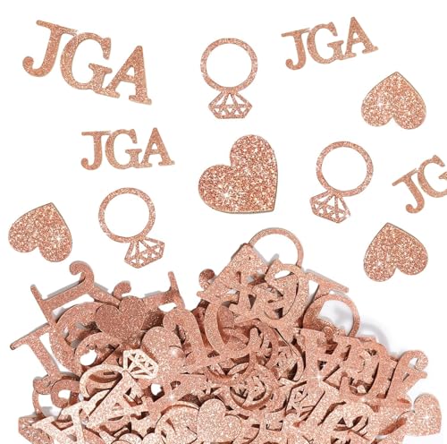 100 Pcs JGA Deko, jga accessoires frauen, junggesellinnenabschied deko, junggesellenabschied frauen deko, konfetti hochzeit, jga accessoires, Für Hochzeit Geburtstag Feier Jubiläum Deko (3 Stil) von ElevaPulse