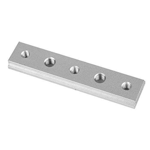 Elgnaura T - Slot Aluminiumlegierungsspur, Gehrungsstrecke -Messgerichts -Slot, Führungsschiene für Tischsägen -Router -Holzbearbeitungstool (100 mm T-Slider) von ElgnAura