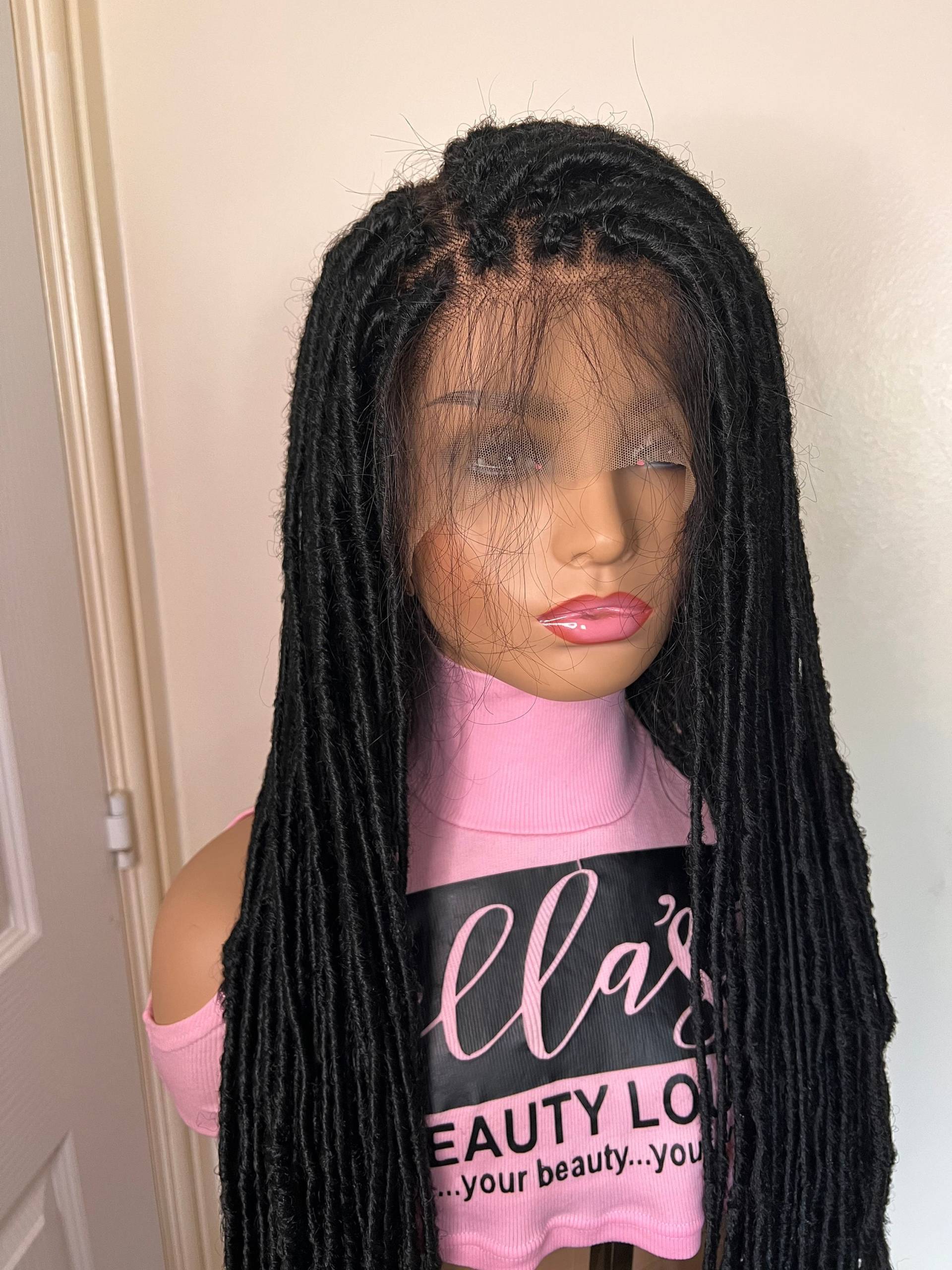 Lange Dreads Locs Perücke Auf Einer Vollen Spitze von EllasBeautyLounge