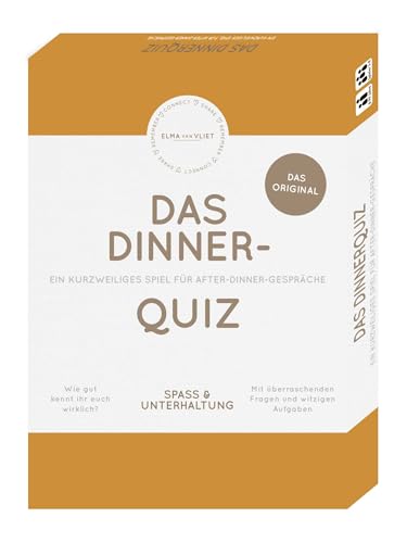 Erzähl mal! Das Dinnerquiz: Das Original. | Das Fragespiel für Freunde und Familie zum Thema Kochen und Essen | Schönes Mitbringsel zur Essenseinladung von Elma Van Vliet