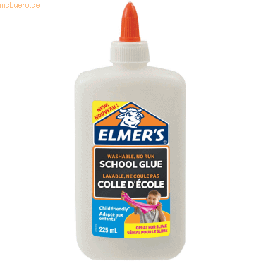 Elmers Bastelkleber weiß VE=225ml von Elmers
