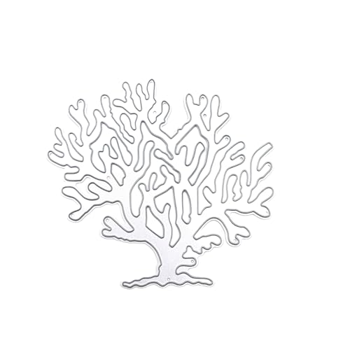 Metall-Stanzformen, Weihnachtsbaum-Stanzschablonen, Schablonen für Scrapbooking, Album, Papierkarten, Prägeschablonen für Kartenherstellung von Elnwnnkc