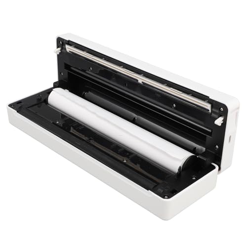 , A4-Thermodrucker, Tragbarer Papierdrucker mit 200 DPI-Auflösung, Mobiler Dateidrucker, Wiederaufladbarer Thermodrucker für Zuhause, Reisen, Büro, Schule von Elprico