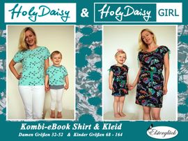 HolyDaisy Mutter-Tochter-Kleid + Shirt von Elsterglück