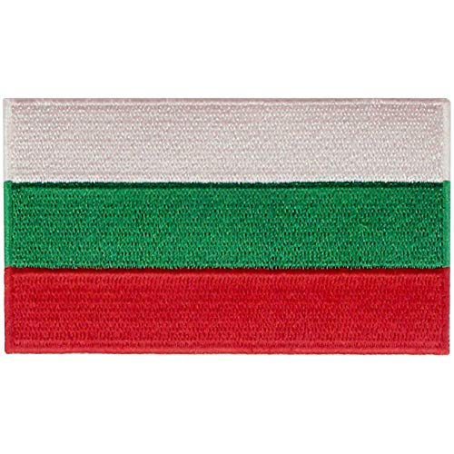 Bulgarien Flagge Bestickter Aufnäher zum Aufbügeln/Annähen von EmbTao