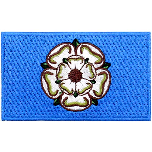 Yorkshire-Flagge Bestickter Aufnäher zum Aufbügeln/Annähen von EmbTao