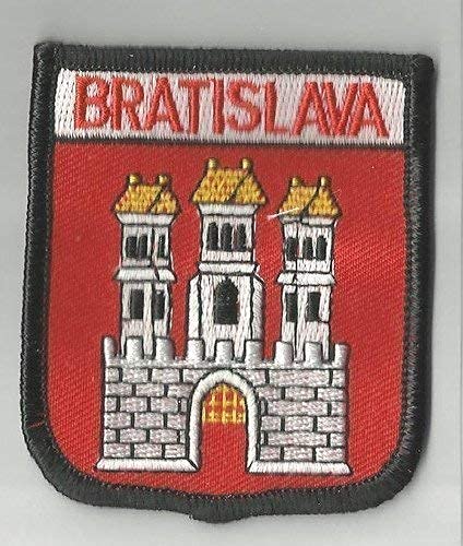 Emblems-Gifts Bratislava Flagge, Bestickt, Weltmeisterschaft von Emblems-Gifts