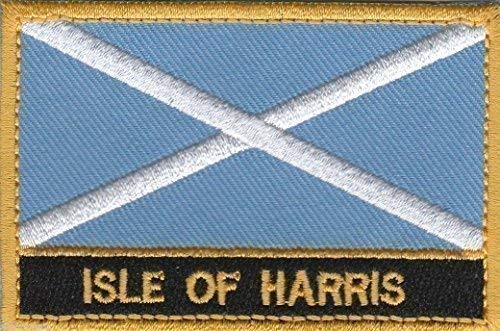 Isle of Harris Scotland Town & City bestickt Nähen auf Patch Badge von Emblems-Gifts