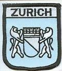 ZURICH STADT WAPPEN ABZEICHEN AUFNÄHER PATCH von Emblems-Gifts