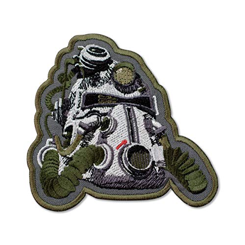 Fallout 3 T-51b Bügelbild mit Power-Helm, bestickt, 9,4 x 8,9 cm von Embrosoft