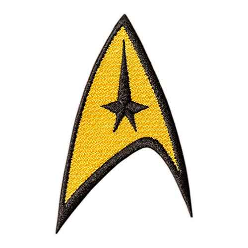 Space Emblem Patch - Starship Duty Insignia - TV Series Logo - Gestickte Aufbügler - Größe: 5,6 x 8,9 cm von Embrosoft