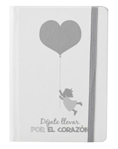 'Garten-Noa 1025 A – Notizbuch CARTONE "Dejate llevar POR EL CORAZON, A6 von Emoji