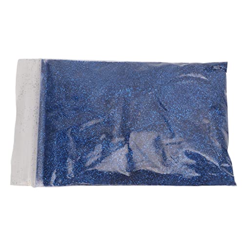 Emoshayoga Lidschatten-Glitzer, extra feiner Glitzer, 50 g, glänzend, wunderschön, weit verbreitet, einfache Entfernung, Bastelglitzer für Nagelkartengesicht, Blau von Emoshayoga