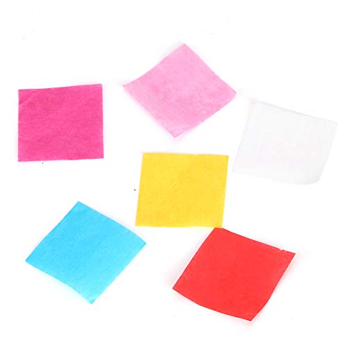 Emoshayoga Papierkonfetti, gemischte Farben, quadratisch, Papierkonfetti, 50 g, Dekoration, Feier-Zubehör, 2,5 x 2,5 cm von Emoshayoga