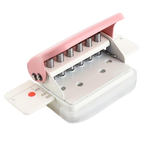 Hole Puncher, Papierloch -Punch -Moving -Positionierungssäulen auf Beiden Seiten des Rumpfes A4/30 Löcher A5/20 Löcher, B5/26 Löcher für Papierstanzen von Emoshayoga