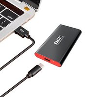 EMTEC X210 ELITE 1 TB externe SSD-Festplatte rot, schwarz von Emtec