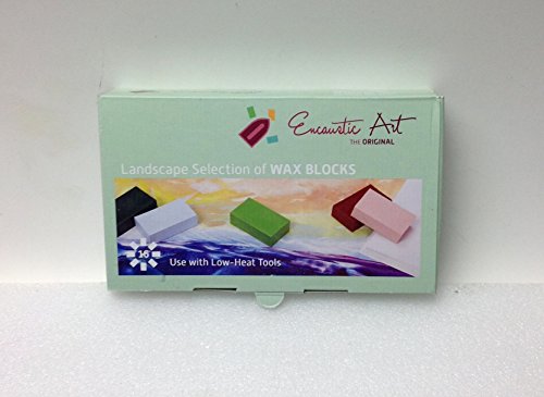 Encaustic Art Wachs 16 Wachs Block Farben Landschaft Auswahl Neu in der Box von Encaustic Art