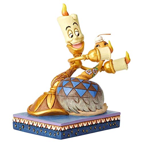 Disney Traditions Lumiere And Plumette Figurine von Enesco