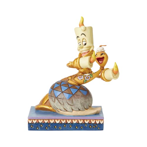 Disney Traditions Lumiere And Plumette Figurine, 5.75 Inch von Enesco