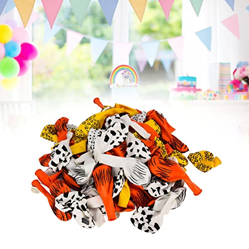 100-teiliges Latex-Luftballon-Set, Cartoon-Ballon mit buntem Druck für Babyparty, Hochzeit, Geburtstag, Party, Dekoration, Ballonbogen-Set von Enforose