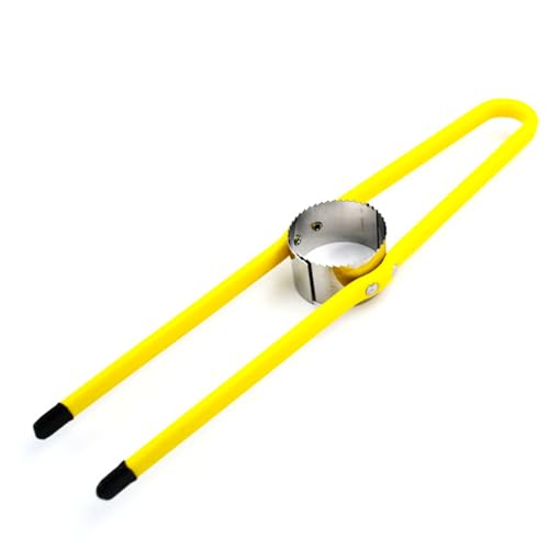Efficient PVC Corn Peeler Tool, Lightweight 130g, 27cm Long, Kitchen Gadget for Quick Corn Stripping von Enforose