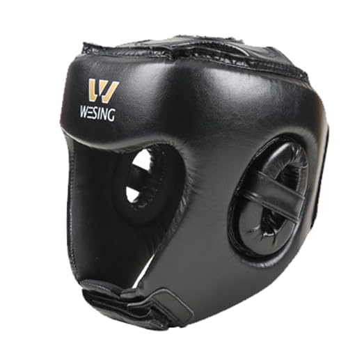 Enigmaire Boxhelm,Schutzhelm für Boxen,Boxing Gesichtsschutz,Boxhelm für Sparring,Karate Taekwondo Kopfschutz,Muay Thai Schutzhelm,mit Sicht und Schweißaufnahme,für Boxen,MMA,Muay Thai,Kickboxen von Enigmaire