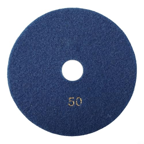 Entgoinggo Polierpads, 15,2 cm, flexible Schleifscheiben, Diamant-Polierpads, Körnung 50–8000, Schleifpads für Granit, Marmor (50#) von Entgoinggo