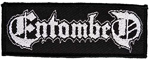 Entombed Logo Aufnäher Patch Gewebt & Lizenziert !! von Entombed